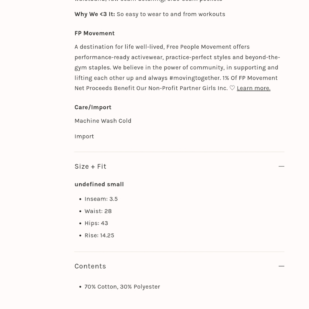 FREE PEOPLE Sprint To The Finish Shorts NWT - Picture 6 of 7